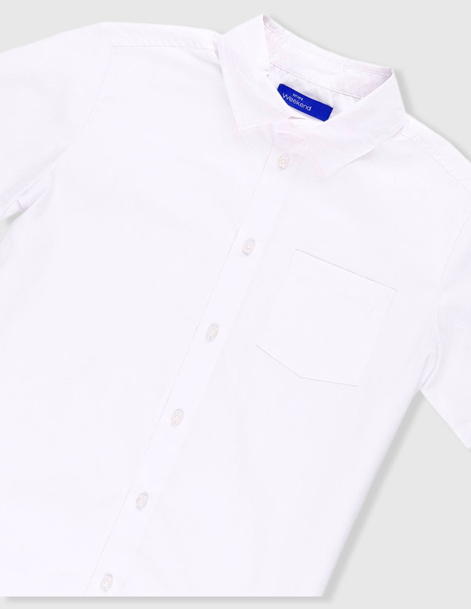 Camisa casual manga corta para niño 2