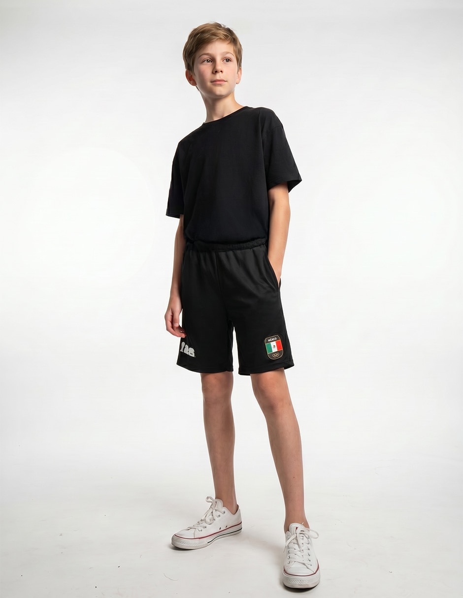 Short selección mexicana para niño Short selección mexicana para niño
