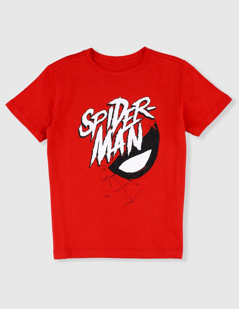 Playera spider-man manga corta para niño 2