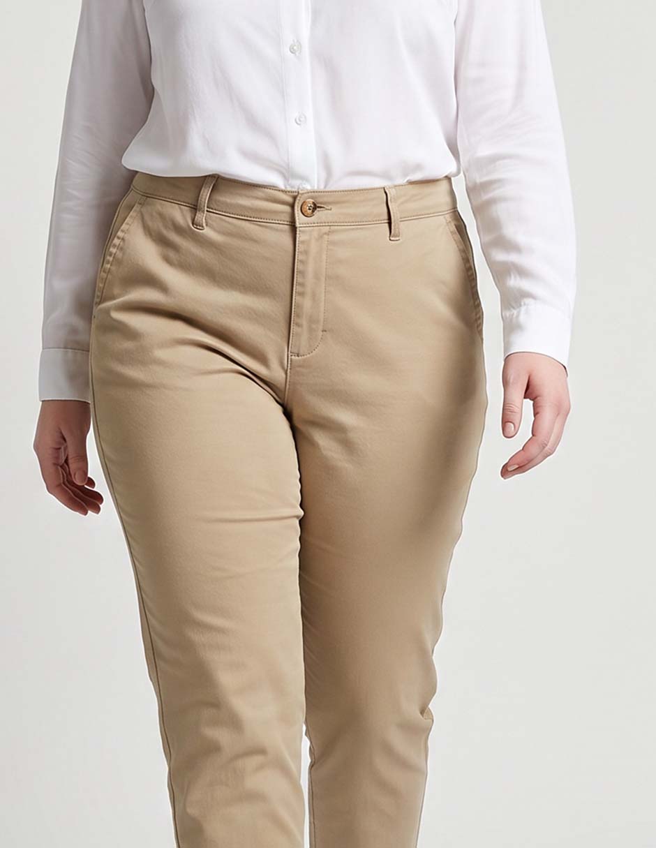Pantalón chino para mujer 2