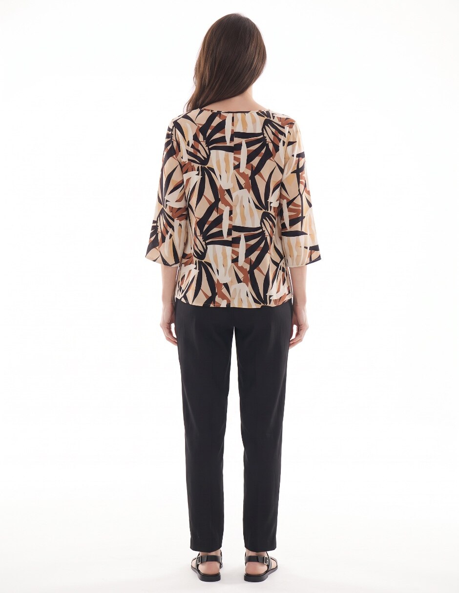 Blusa manga 3/4 para mujer 2