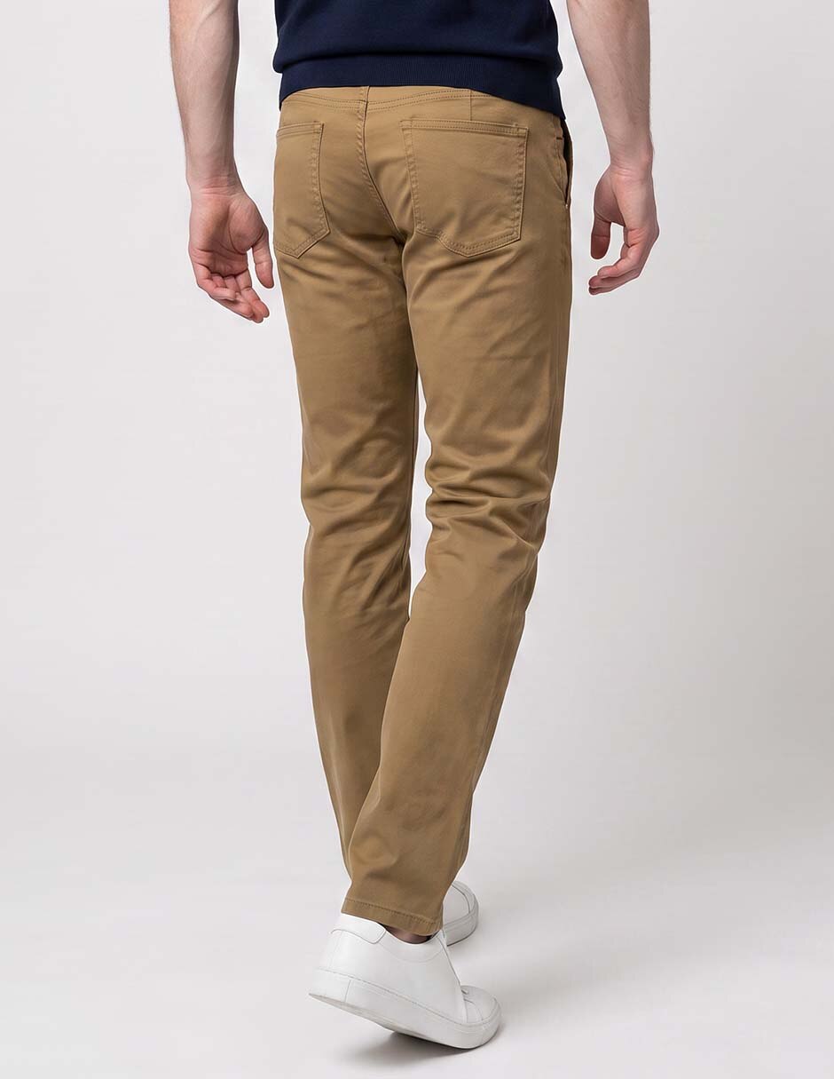 Pantalón casual chino slim contempo para hombre