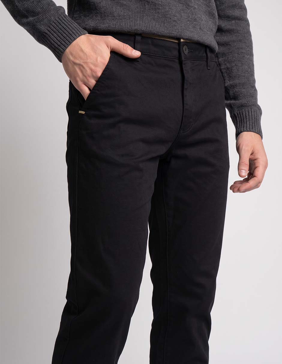 Pantalón casual chino slim para hombre 3