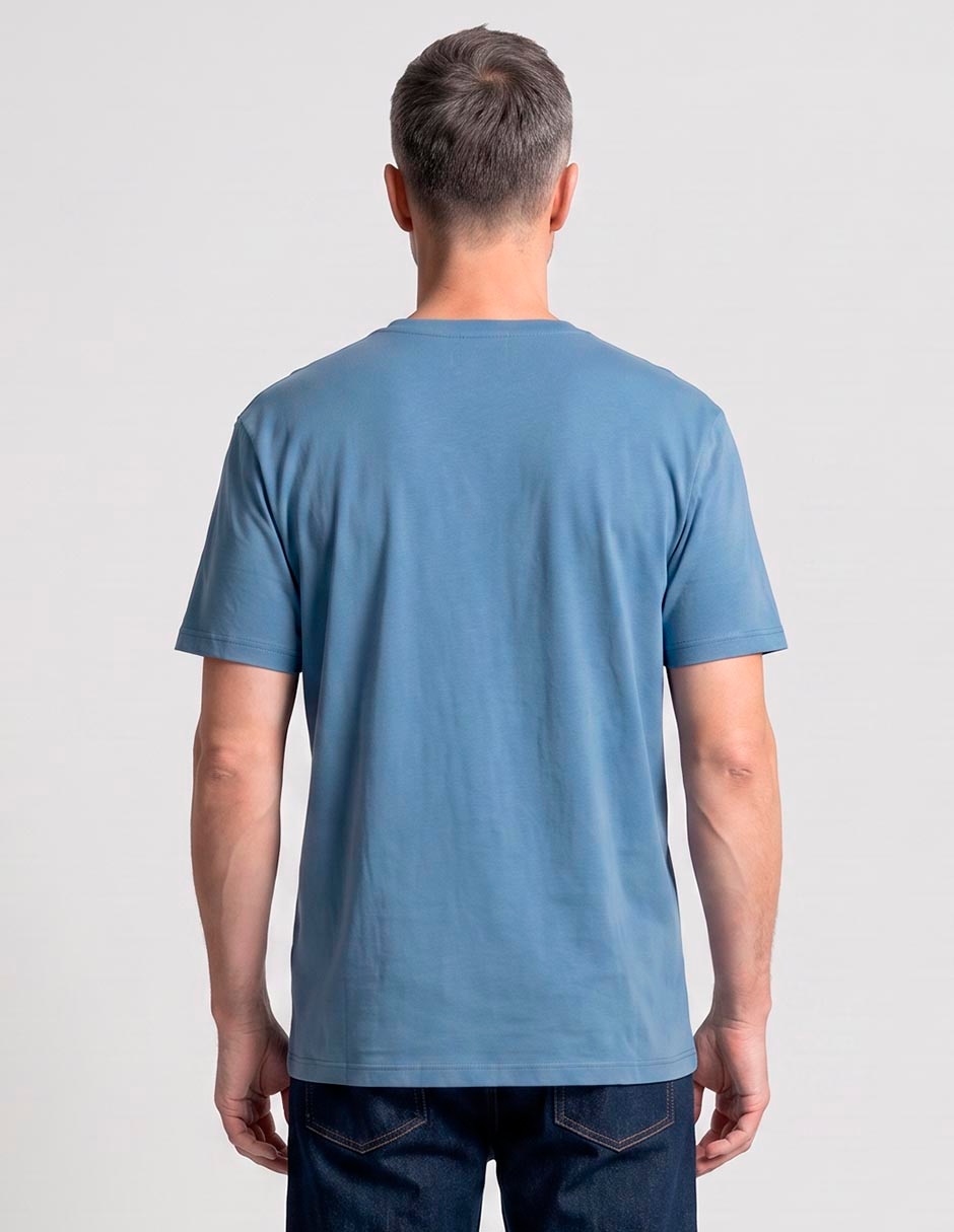 Playera cuello redondo para hombre 2