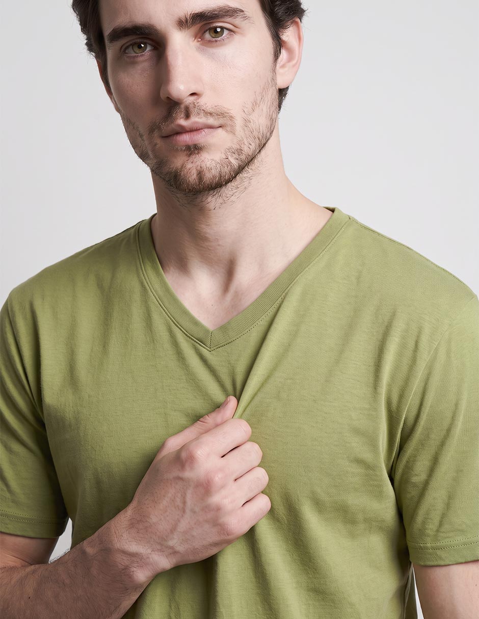 Playera cuello redondo para hombre 3