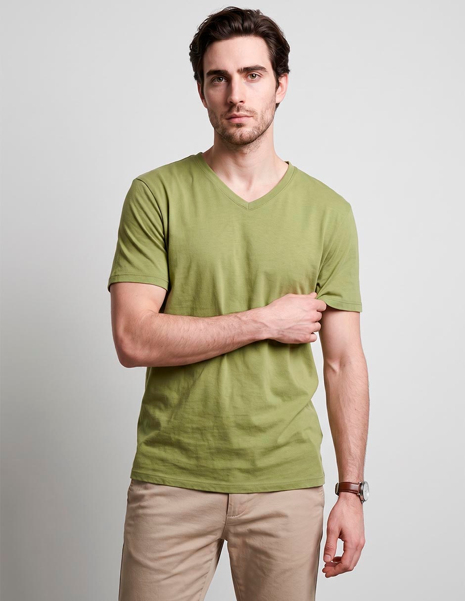 Playera cuello redondo para hombre Playera cuello redondo para hombre