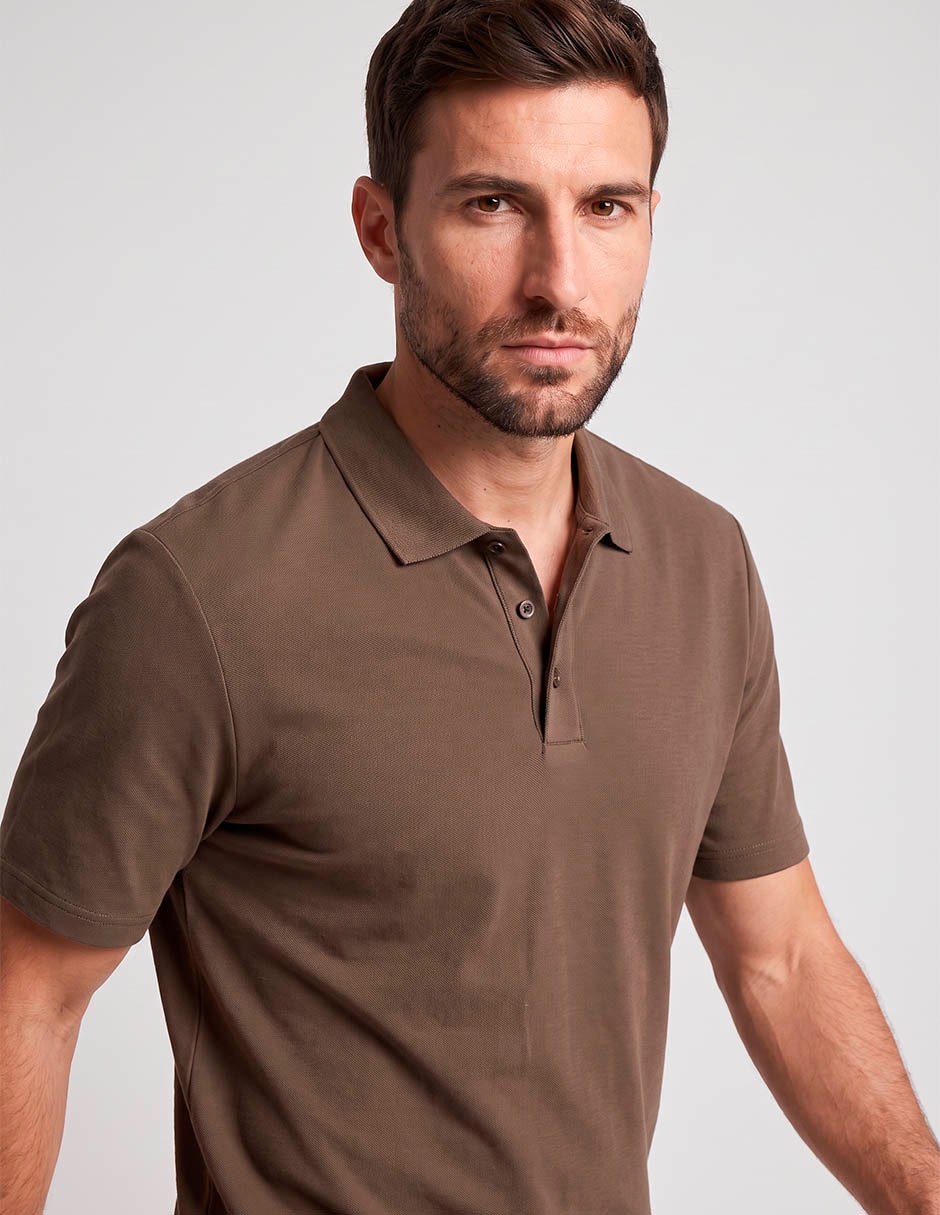 Playera tipo polo weekend para hombre
