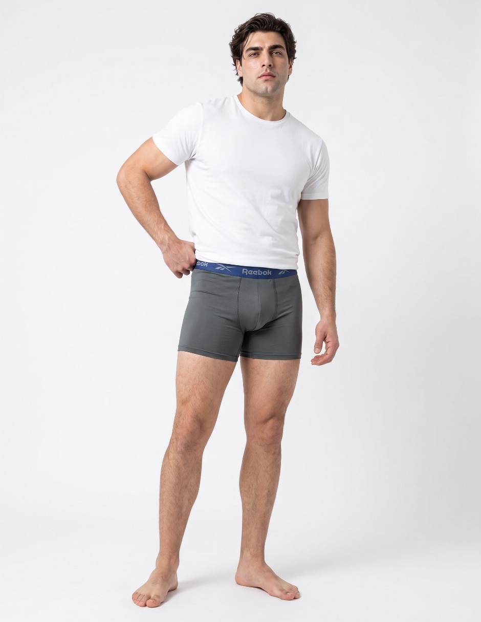 Set bóxer trunk de algodón para hombre 3 piezas