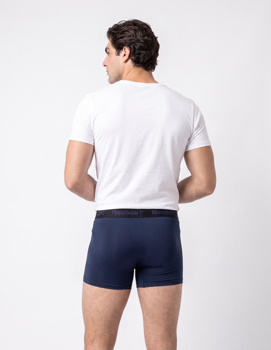 Set bóxer trunk de algodón para hombre 3 piezas 2