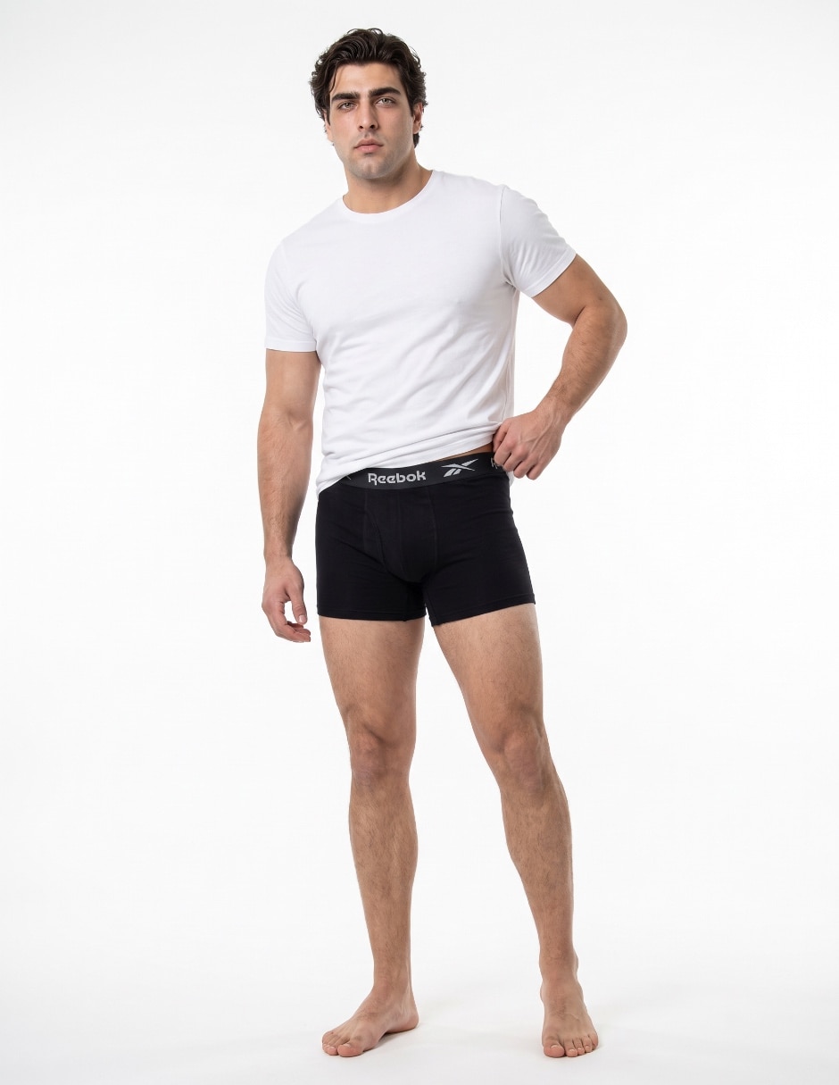 Set bóxer trunk de algodón para hombre 3 piezas
