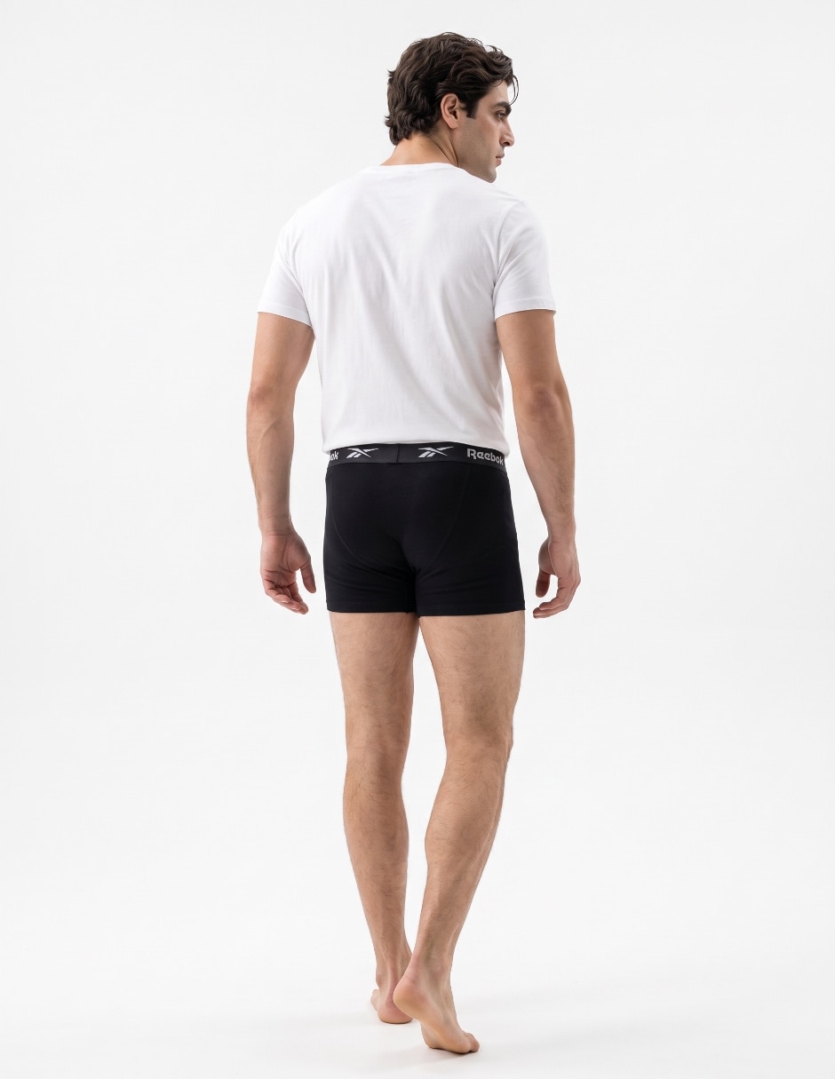 Set bóxer trunk de algodón para hombre 3 piezas 2