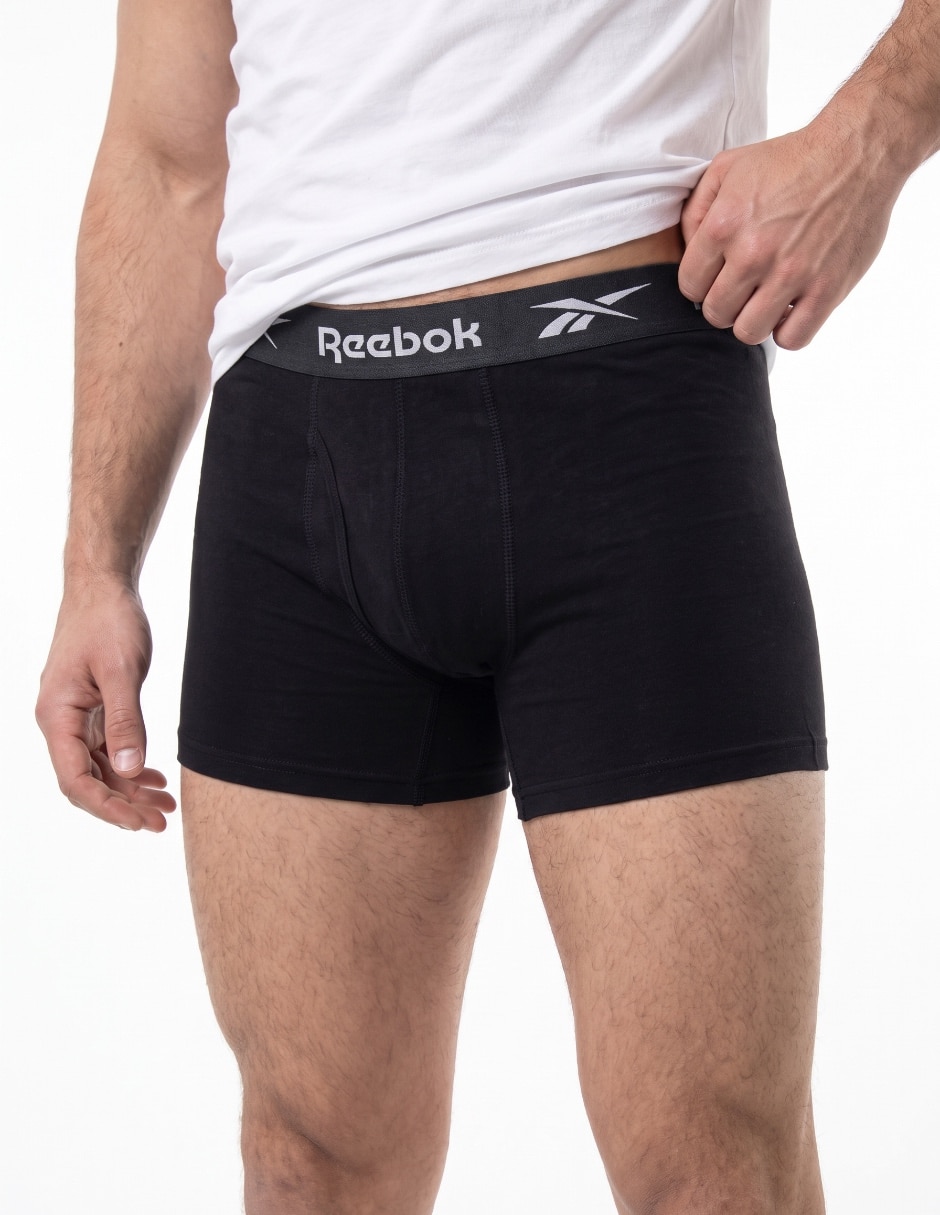 Set bóxer trunk de algodón para hombre 3 piezas 3