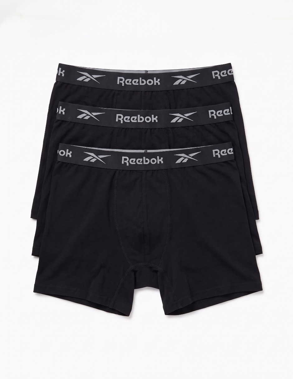 Set bóxer trunk de algodón para hombre 3 piezas 4