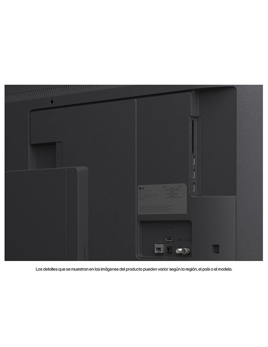 Pantalla Smart TV QNED de 55 pulgadas 4K/UHD 55QNED81BSG con AI webOS 12