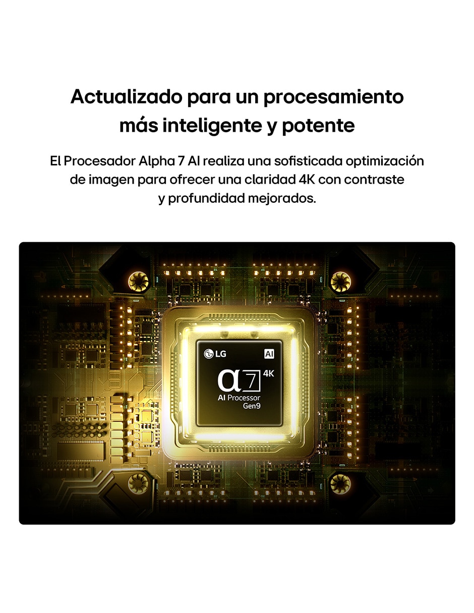 Pantalla Smart TV QNED de 55 pulgadas 4K/UHD 55QNED81BSG con AI webOS 4