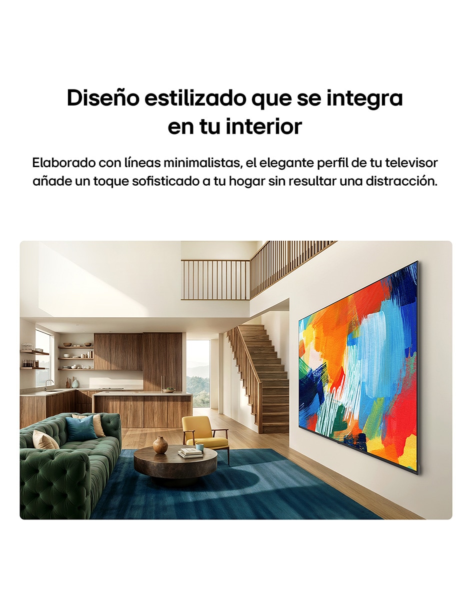 Pantalla Smart TV QNED de 55 pulgadas 4K/UHD 55QNED81BSG con AI webOS 8