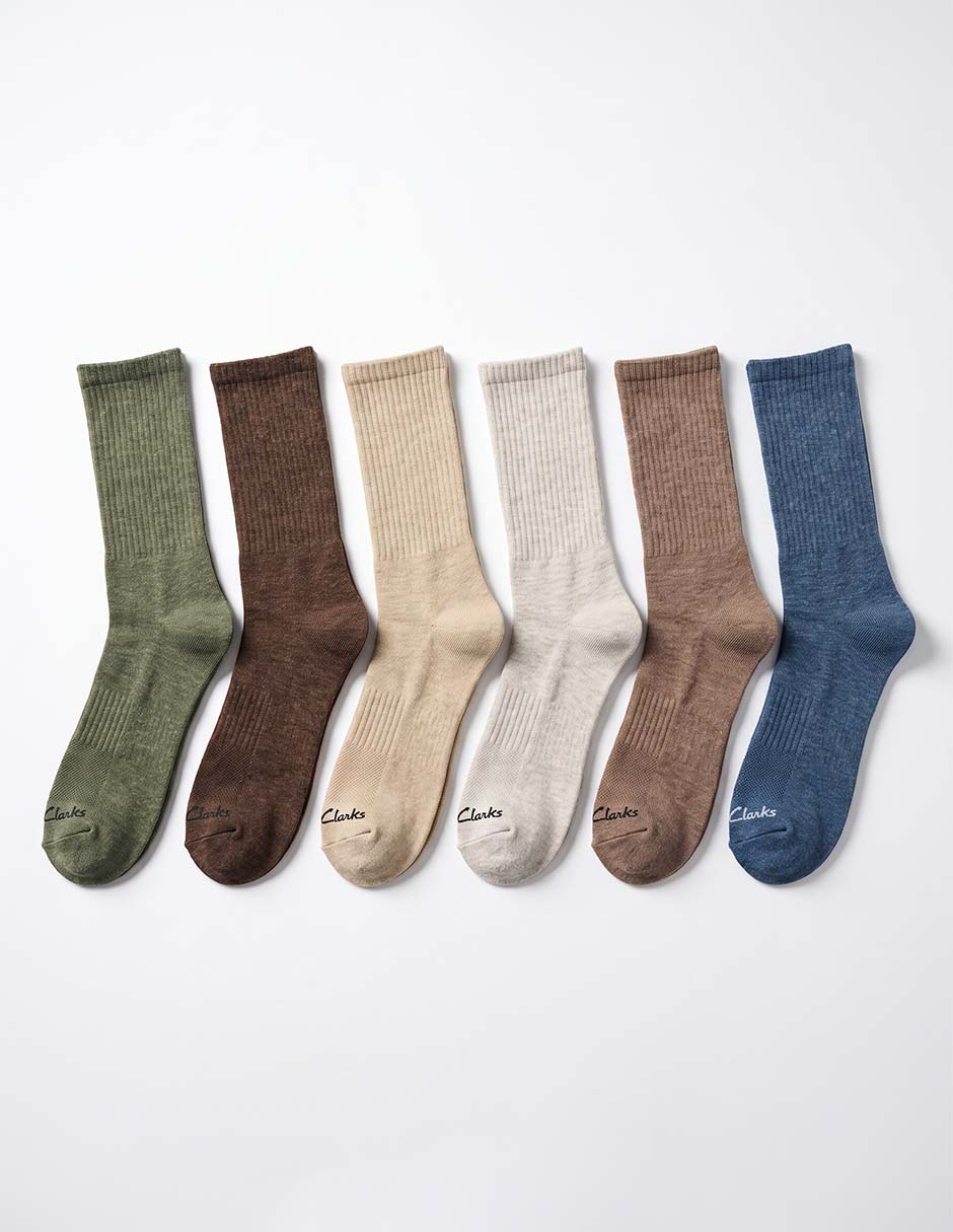 Set de calceta de compresión para hombre 6 pares