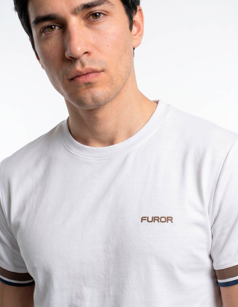 Playera cuello redondo para hombre 4