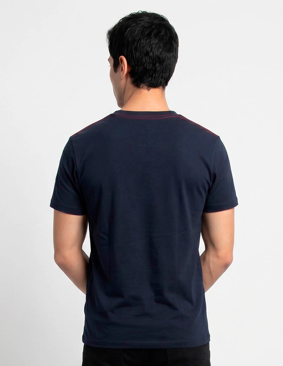 Playera cuello redondo para hombre 2