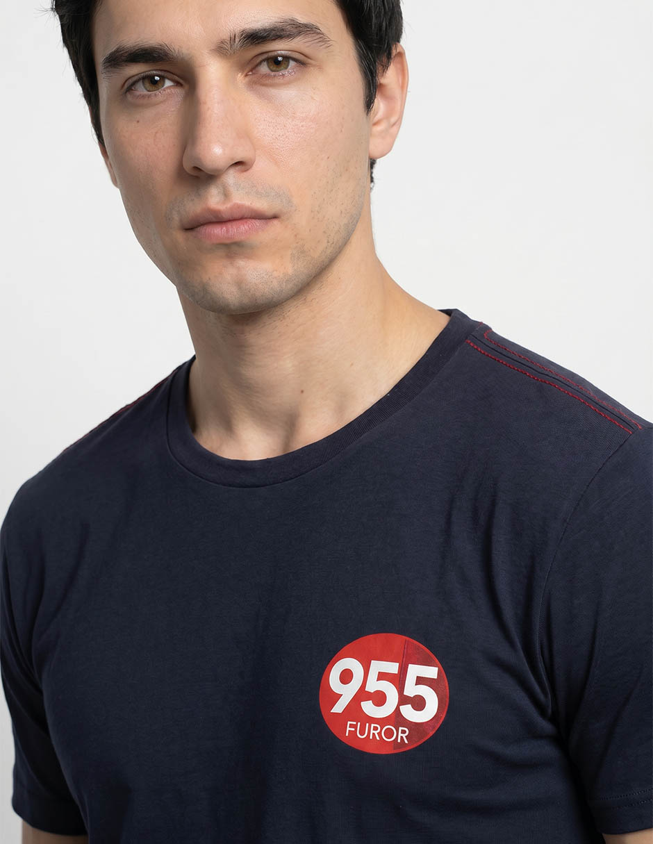Playera cuello redondo para hombre 4