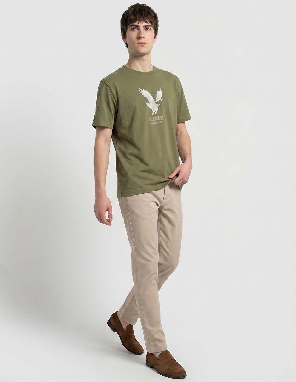 Playera cuello redondo para hombre 3