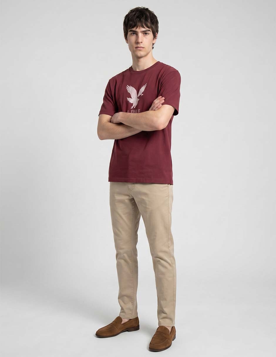 Playera cuello redondo para hombre 3