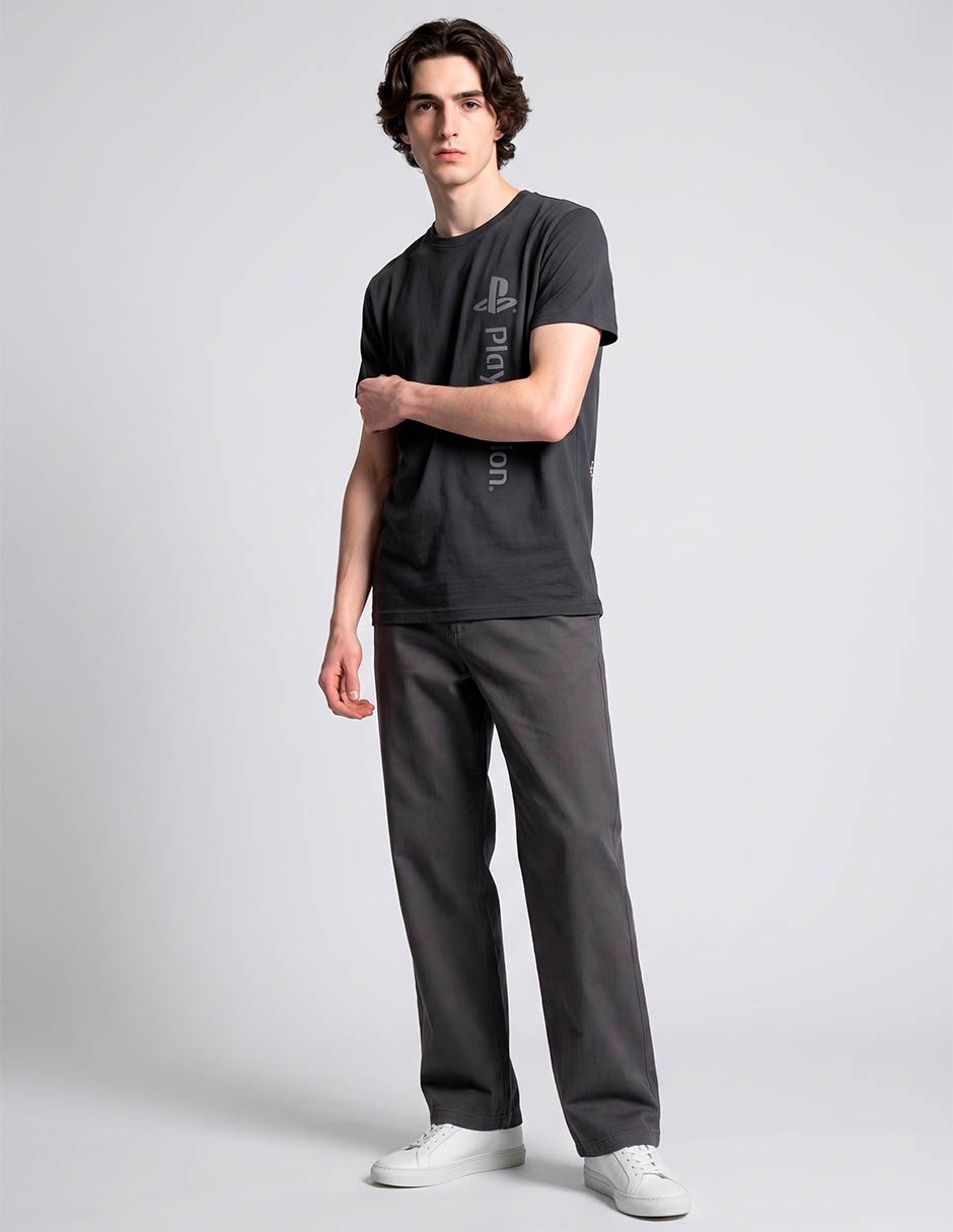 Playera cuello redondo para hombre 2