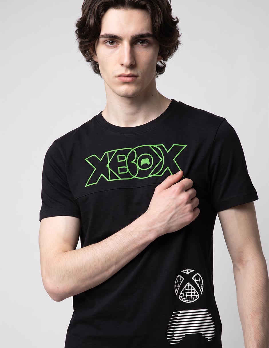 Playera non stop xbox cuello redondo para hombre