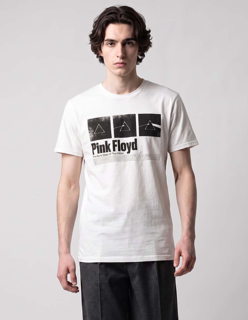 Playera cuello redondo para hombre