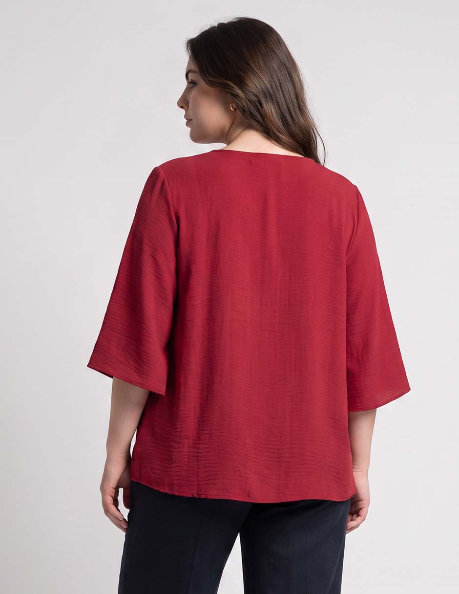 Blusa manga 3/4 para mujer 2