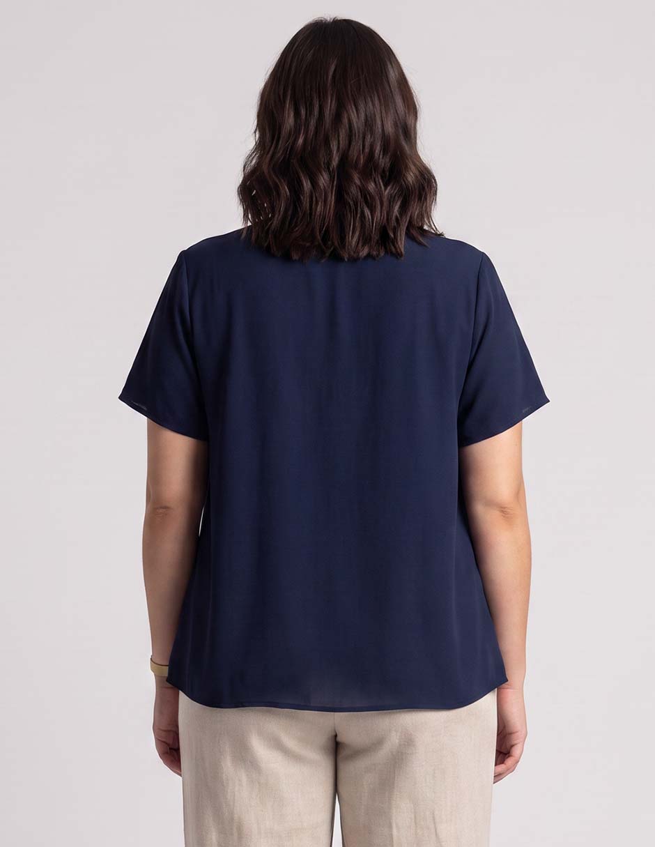 Blusa manga corta para mujer 2
