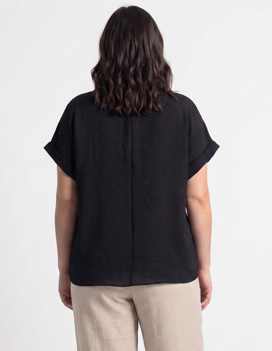 Blusa manga al codo para mujer 2