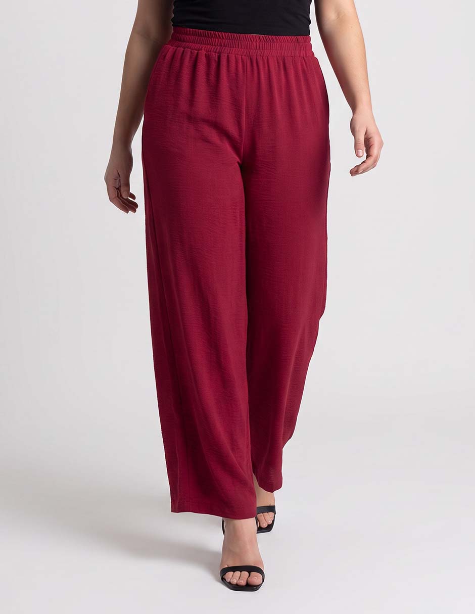 Pantalón easy pant contempo plus amplio para mujer