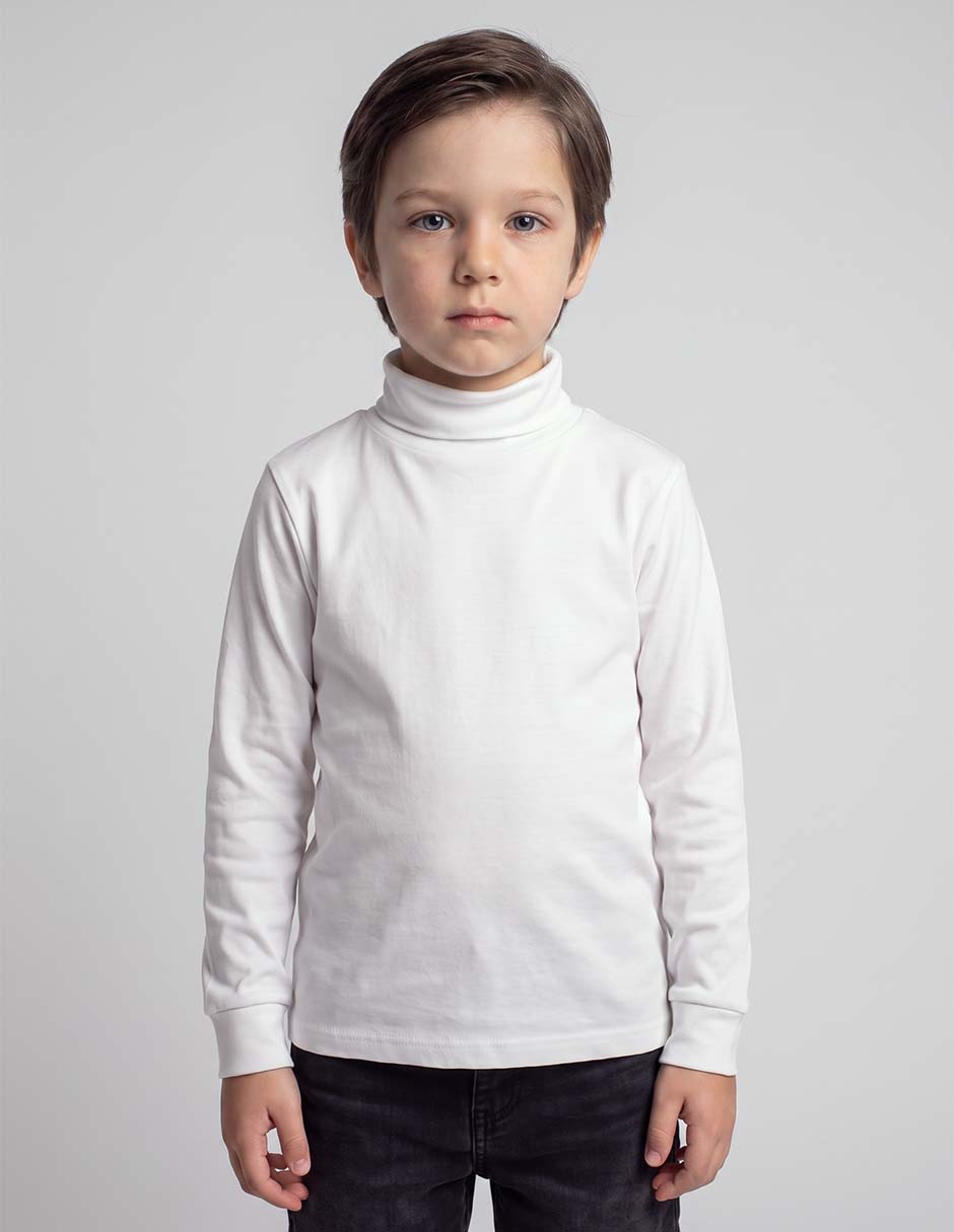 Playera manga larga para niño Playera manga larga para niño
