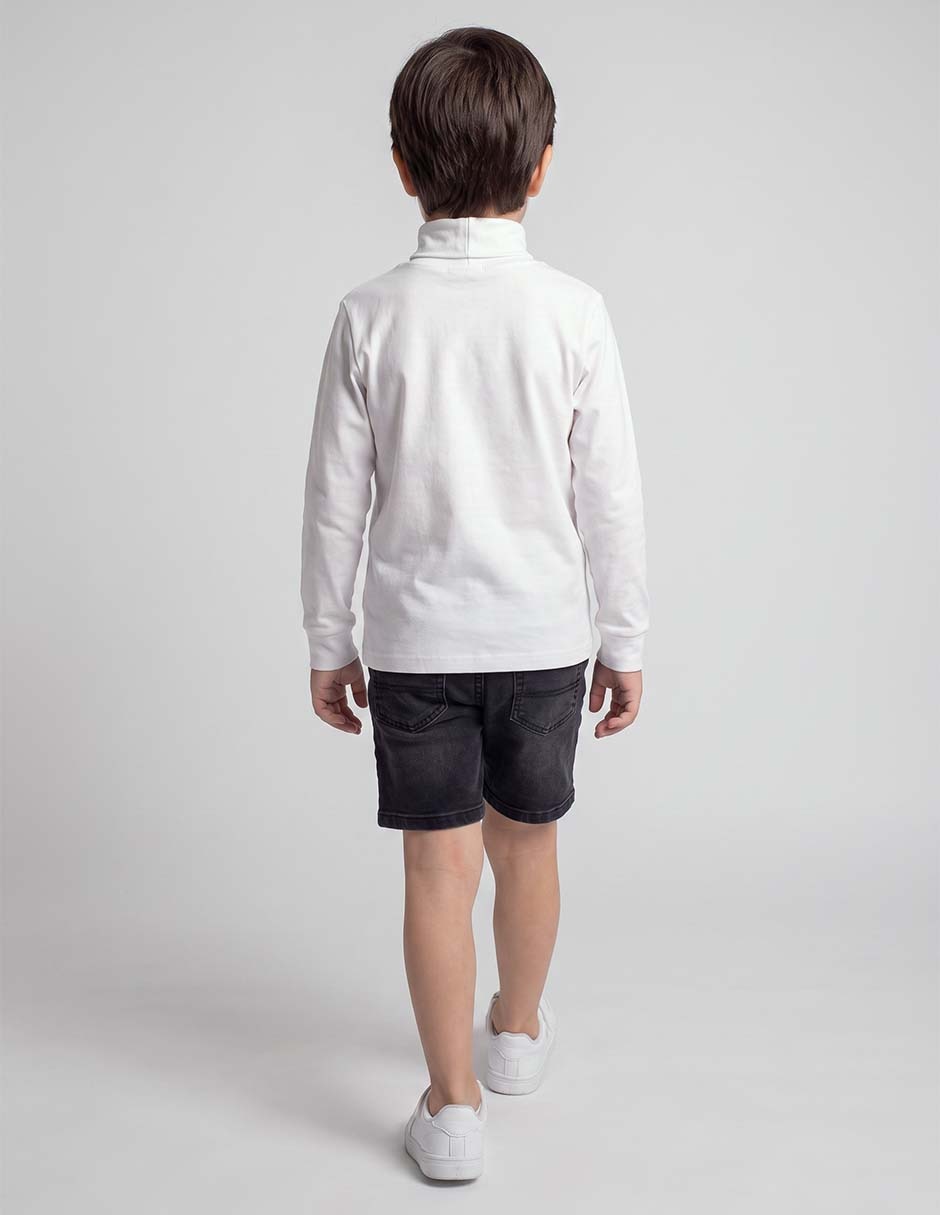Playera manga larga para niño 2