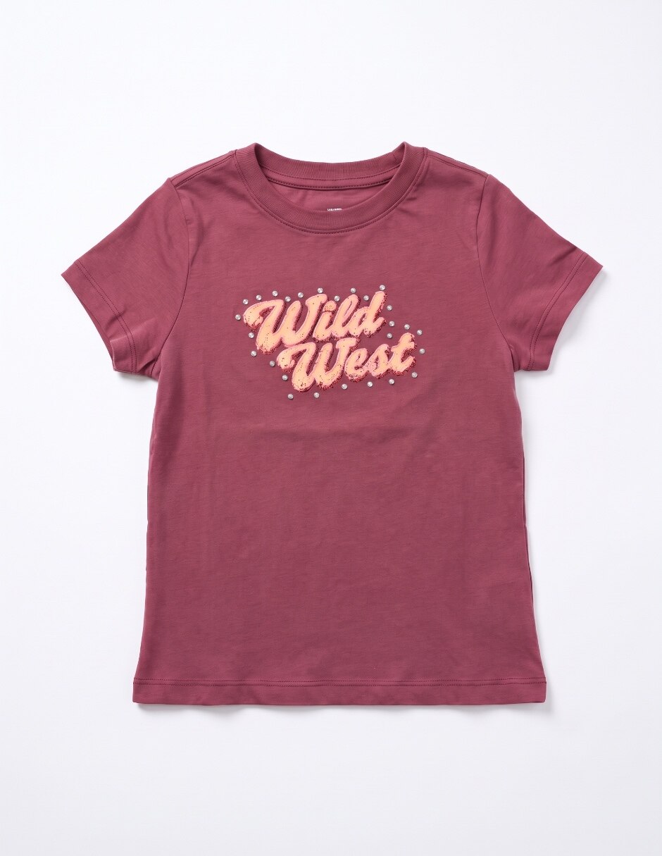 Playera manga corta para niña 3