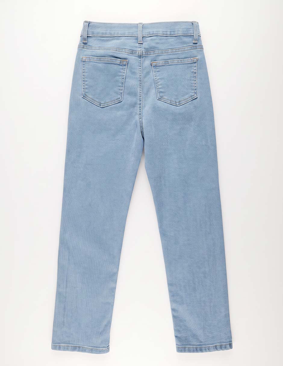 Jeans slim lavado claro para niño 3