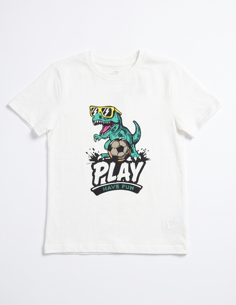 Playera manga corta para niño 4