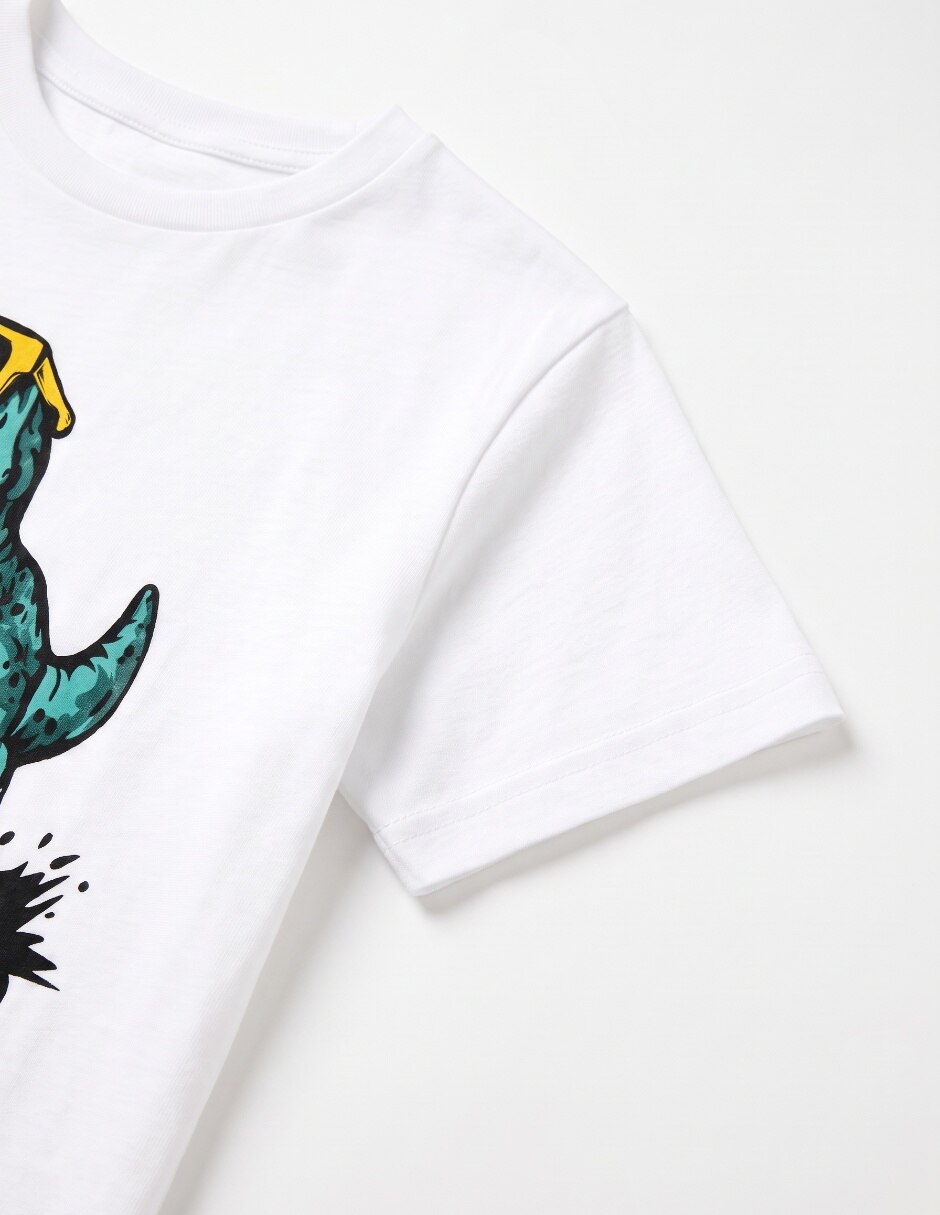 Playera manga corta para niño 10