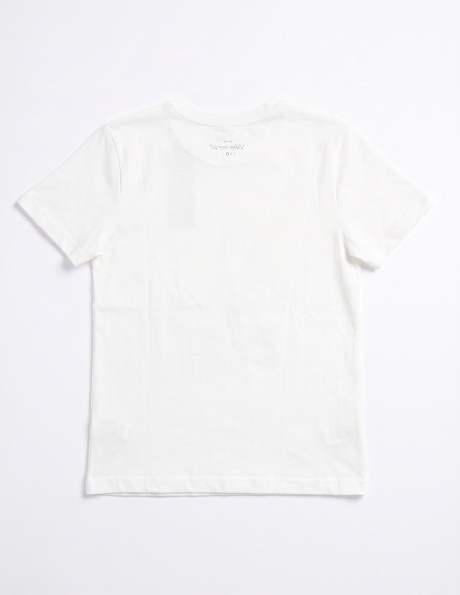 Playera manga corta para niño 6