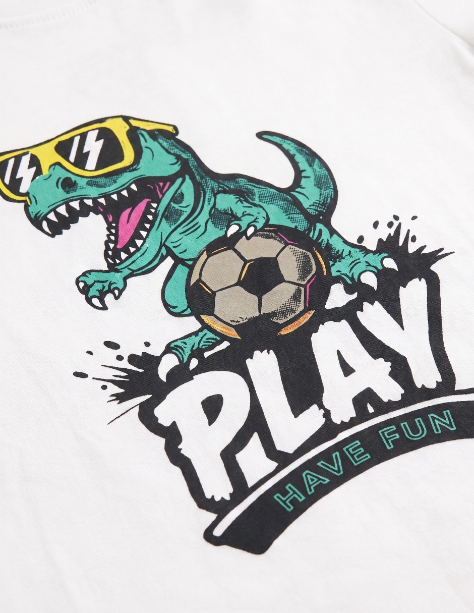 Playera manga corta para niño 9