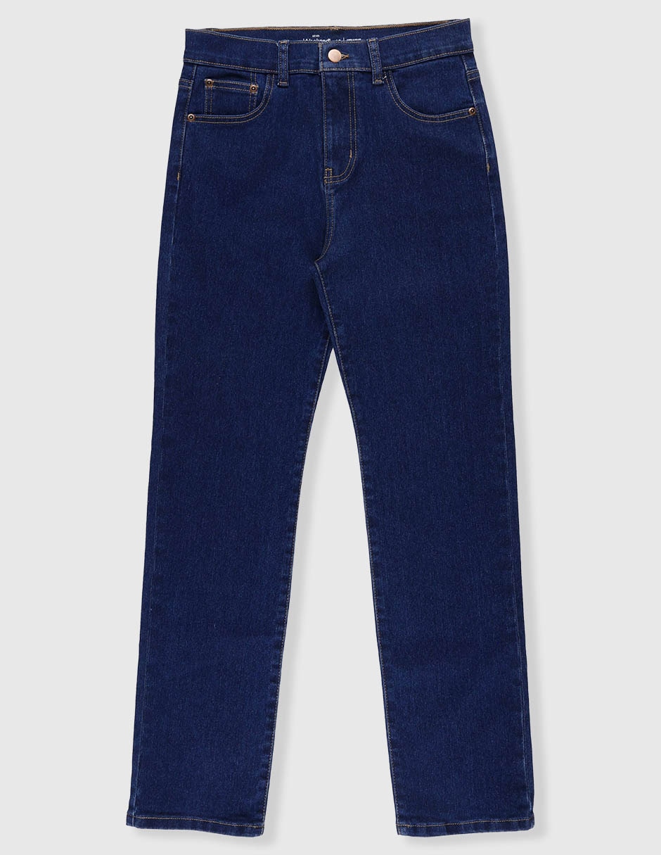 Jeans slim lavado obscuro para niño 2