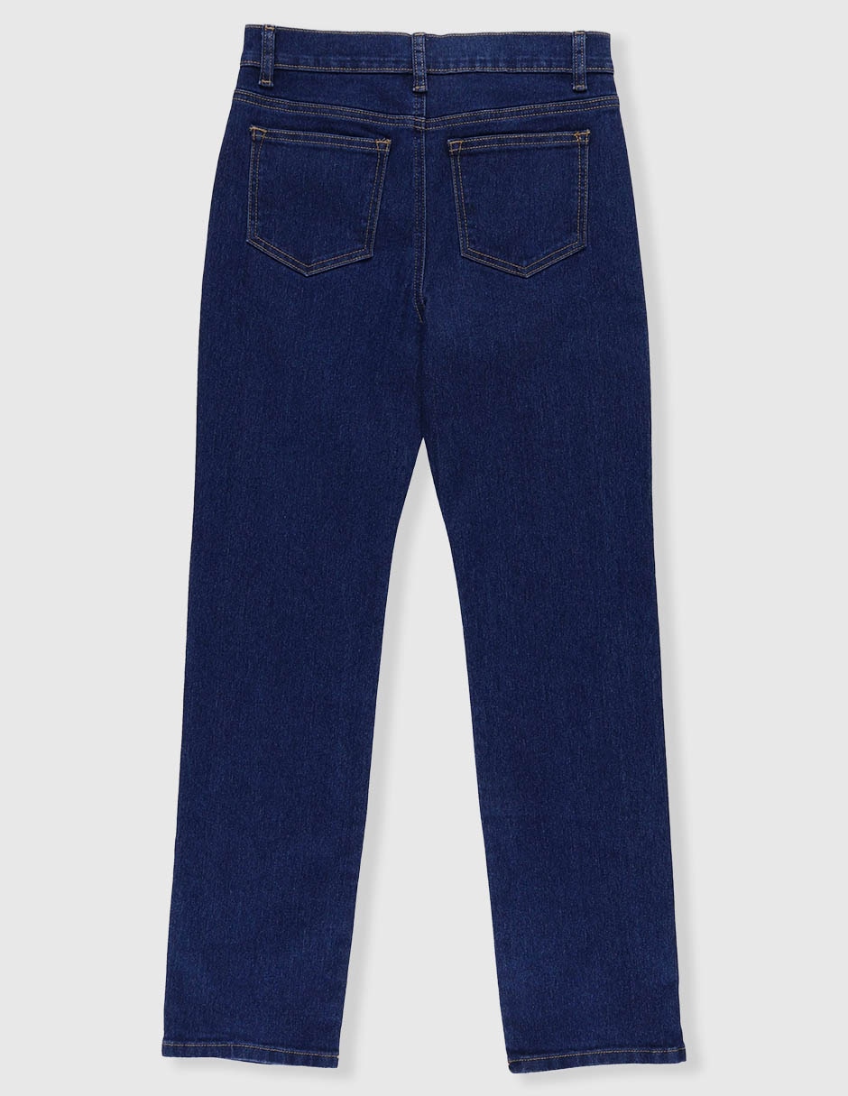 Jeans slim lavado obscuro para niño 3