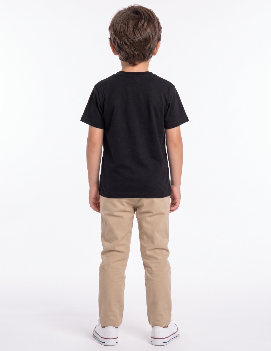 Playera manga corta para niño 8