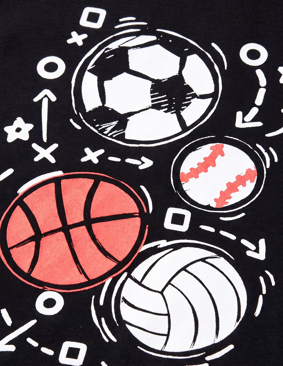 Playera manga corta para niño 9