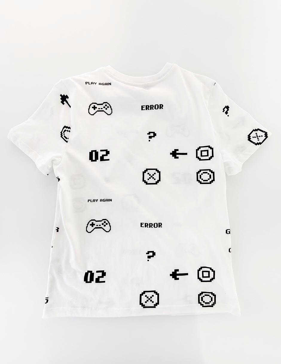 Playera manga corta para niño 3