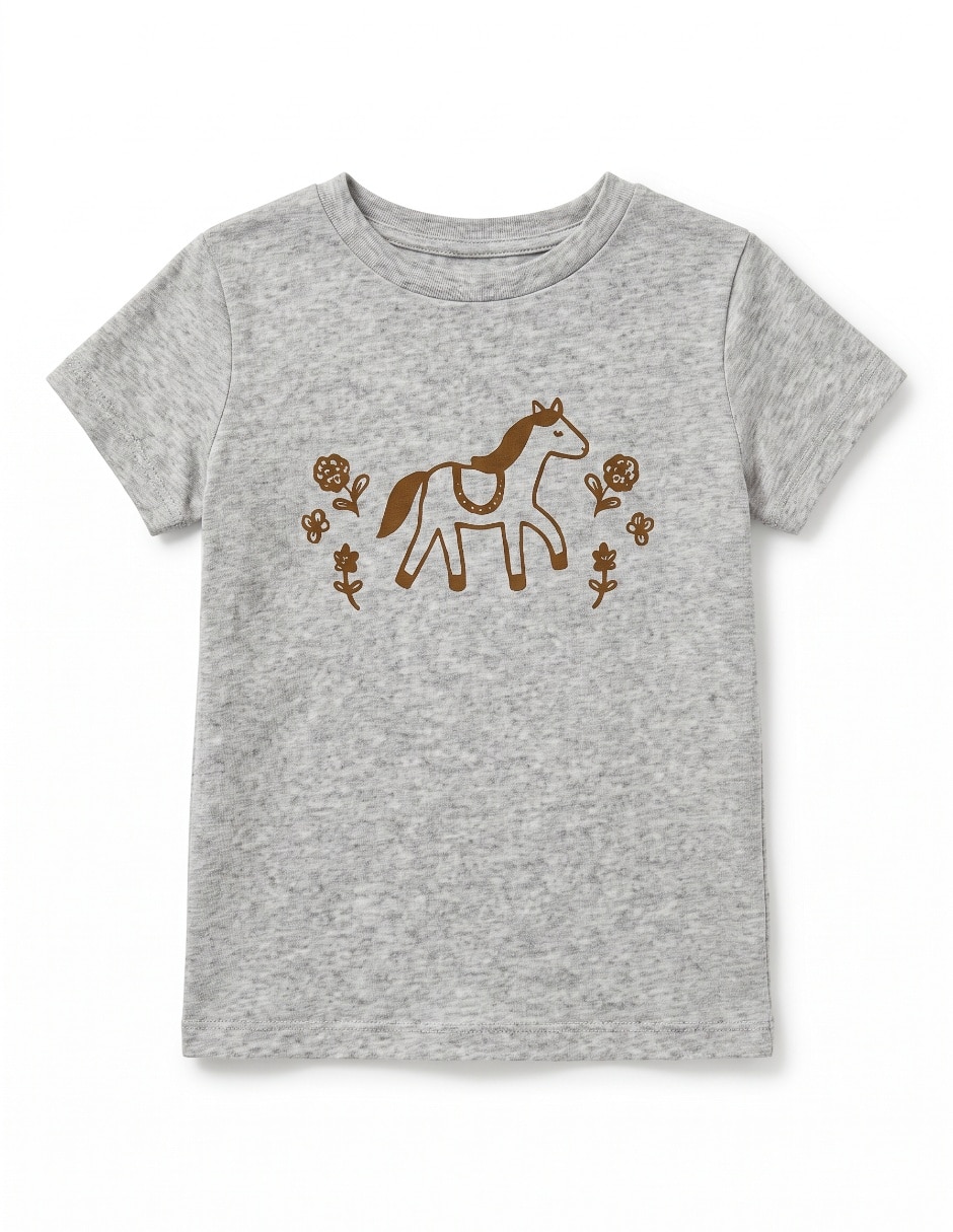Playera manga corta para niña 3