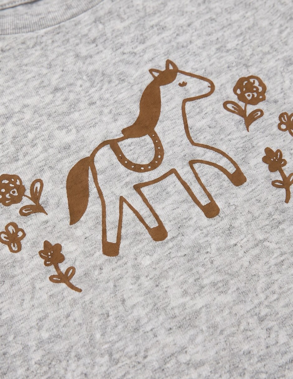 Playera manga corta para niña 5