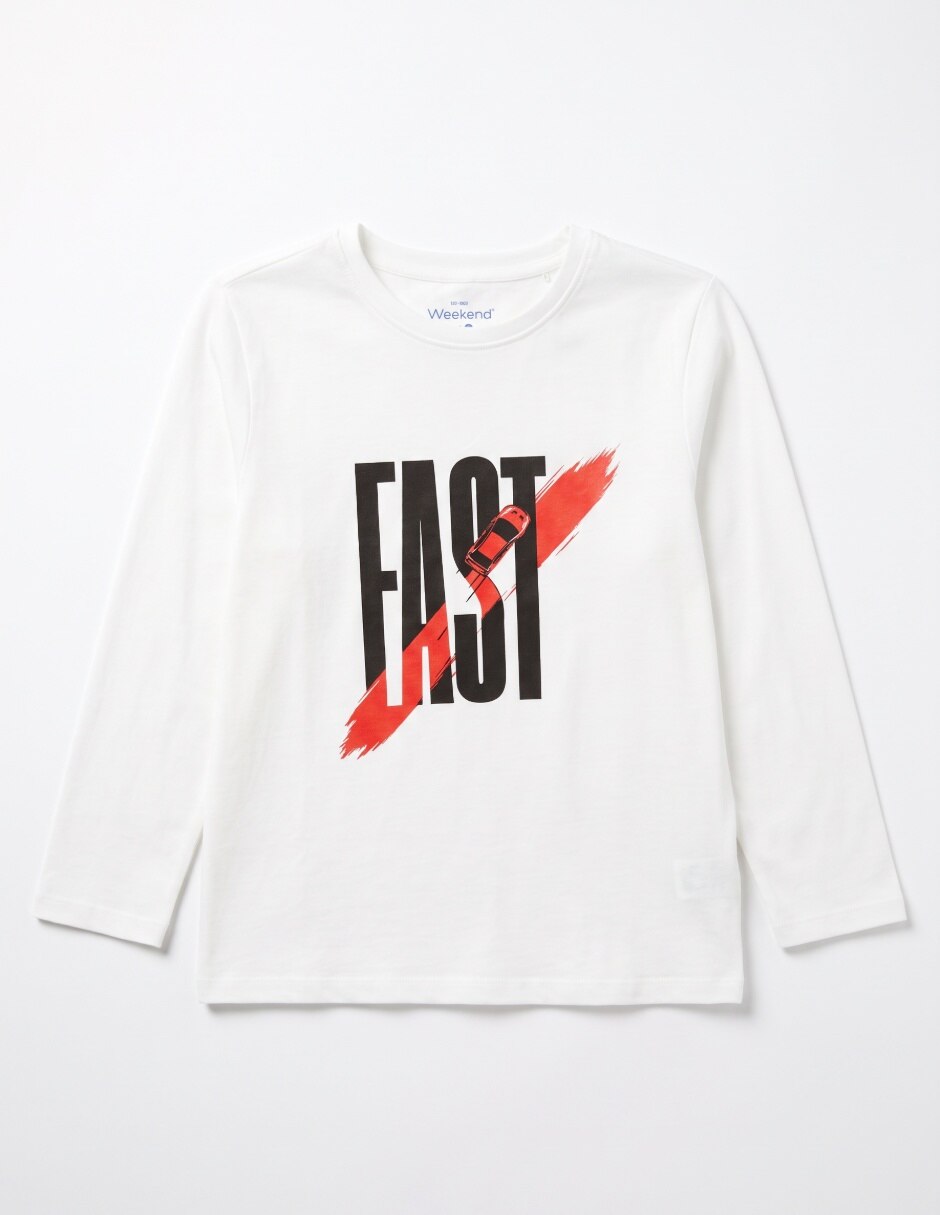 Playera de algodón para niño Playera de algodón para niño