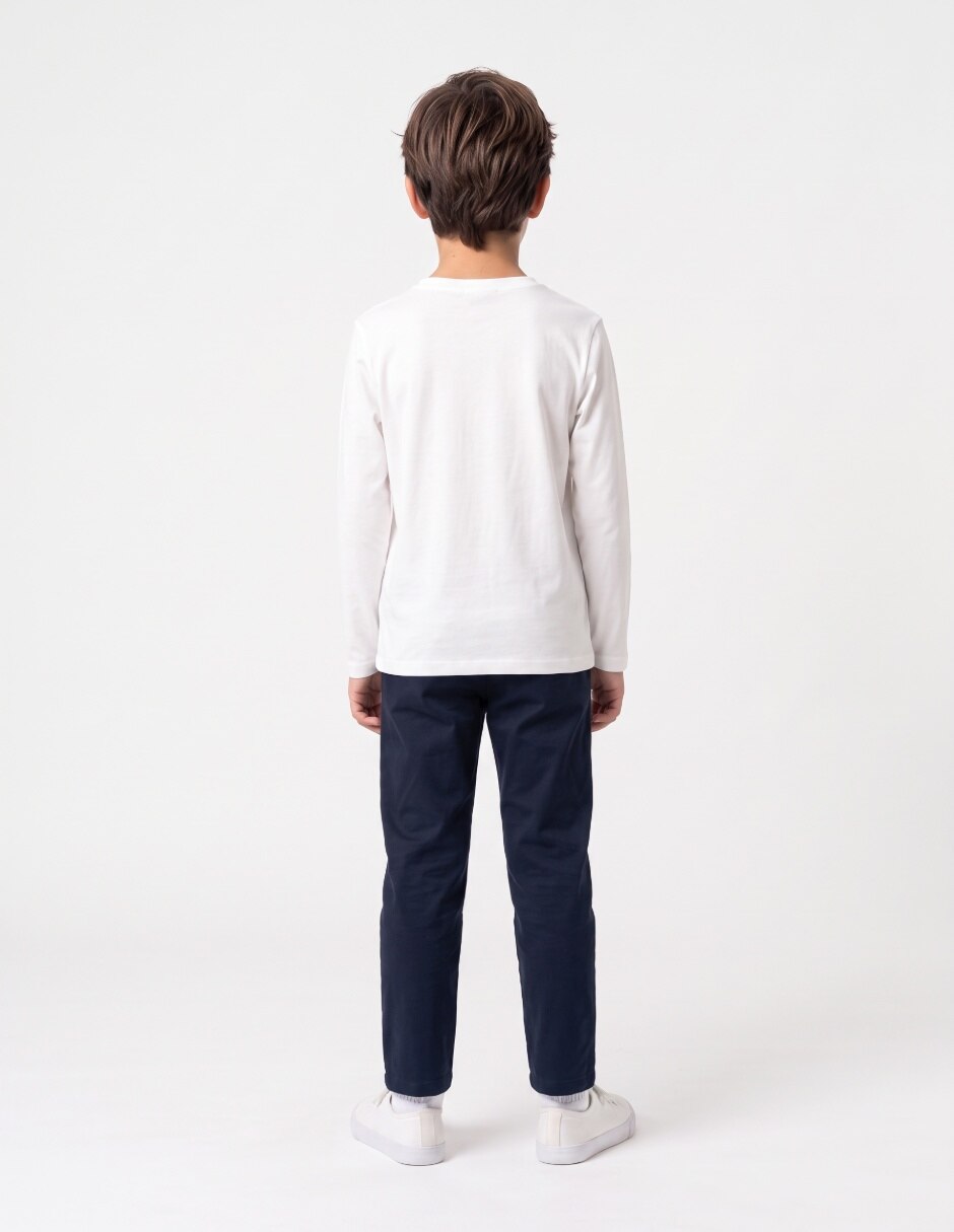 Playera de algodón para niño 4